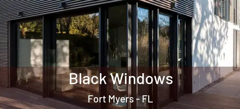  Black Windows Fort Myers - FL