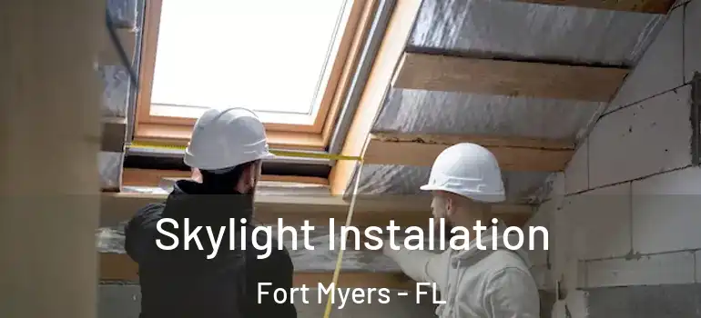 Skylight Installation Fort Myers - FL