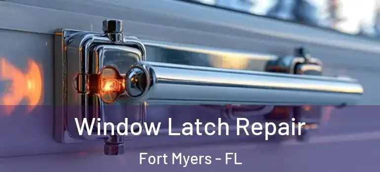  Window Latch Repair Fort Myers - FL